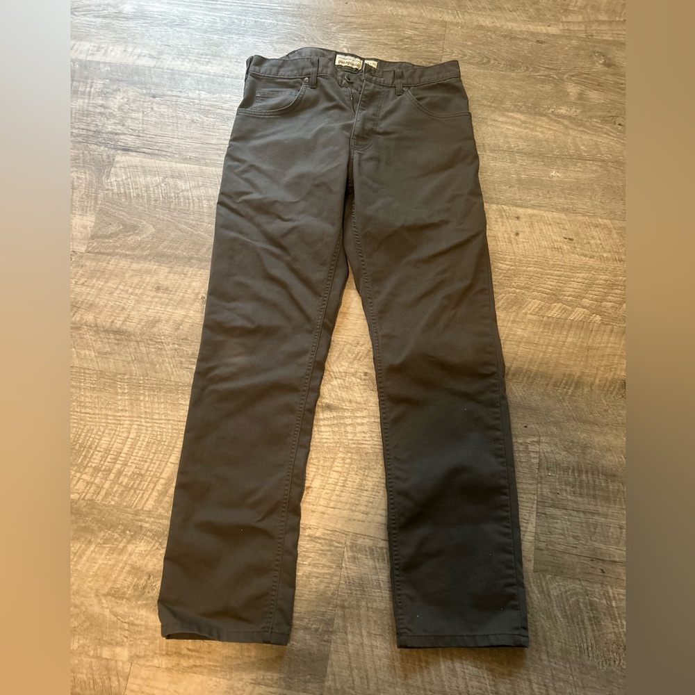 Patagonia iron clad pants Men’s 32x32 Organic cotton straight Dark Gray
